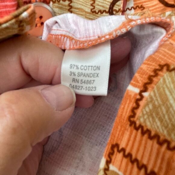 C.J.Banks size 1X geo print vest drawstring waist - Picture 5 of 12